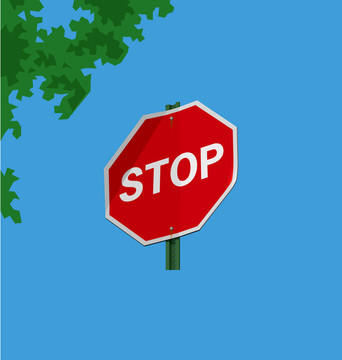 停止的跡象