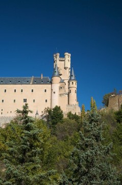 详细的塞哥维亚城堡
