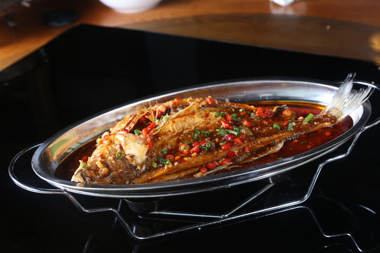 香煎鱸魚