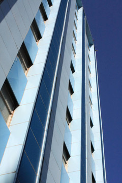 藍(lán)色的建筑