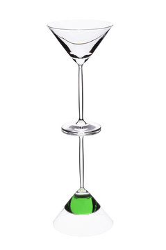 空的雞尾酒杯