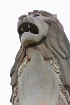 圣淘沙魚(yú)尾獅-新加坡島；