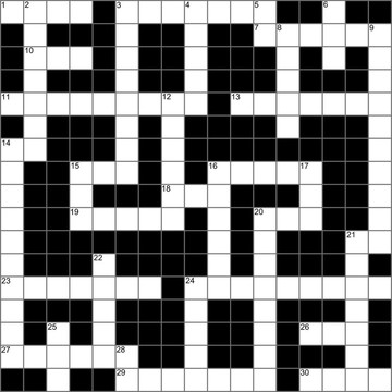 縱橫字謎。