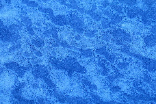 冰河河面霜花圖案紋理