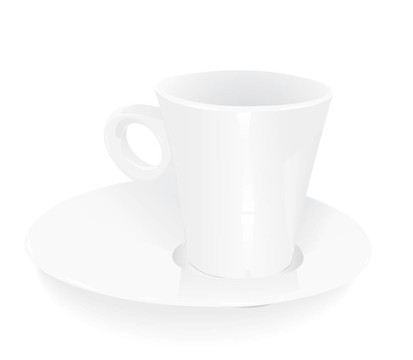 向量杯咖啡