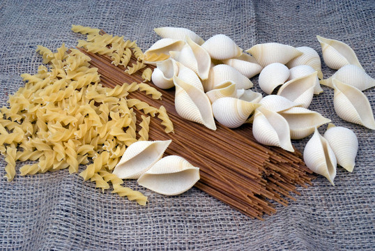 三種意大利面食