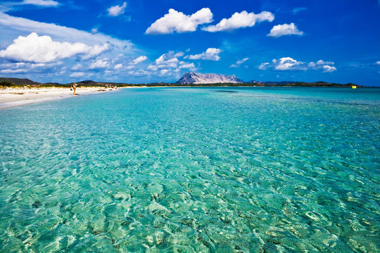 撒丁島海灘