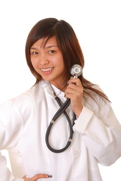 可愛的醫(yī)生或護士