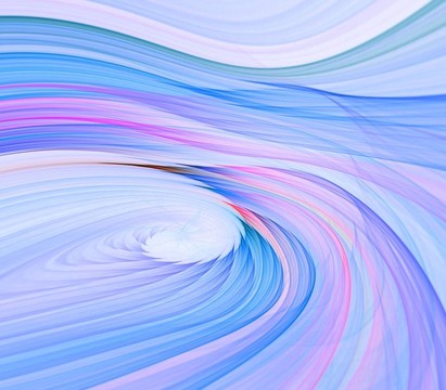 平滑藍扭曲