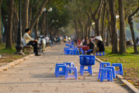 在河內(nèi)的公園