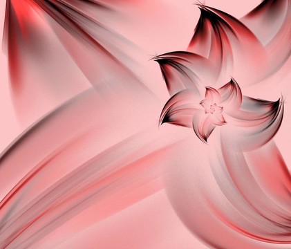 粉色的花瓣摘要