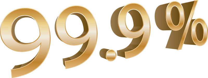 99；9%