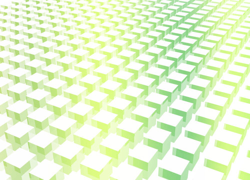 簡單干凈的塊3D抽象背景