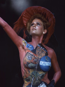 bodypainted女孩2