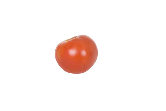 一個紅色的西紅柿