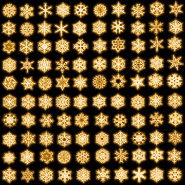 100片雪花