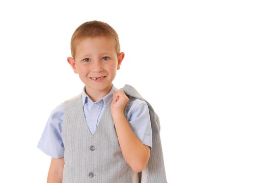 男孩的商人