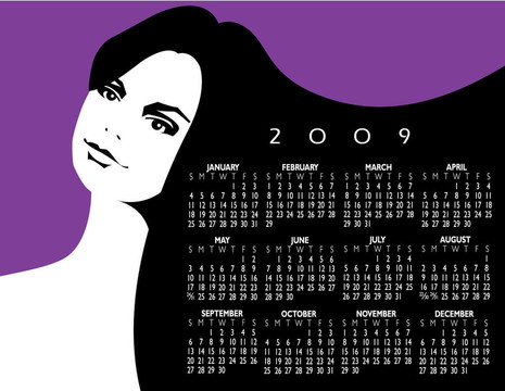 2009日歷