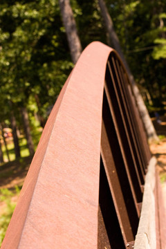 Rusty Iron Bridge欄桿