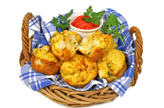 籃子剛Baked Muffins