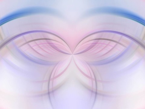分形摘要背景軟螺紋蝴蝶的幻覺(jué)