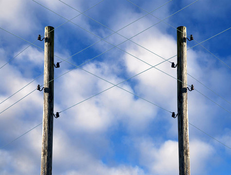 舊電線桿