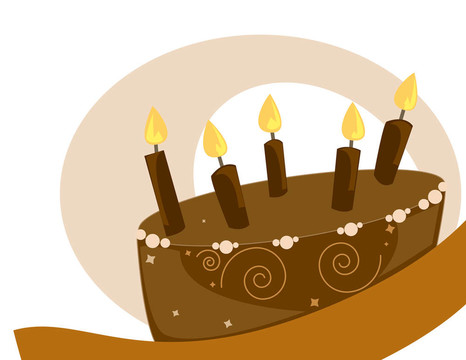 巧克力生日蛋糕