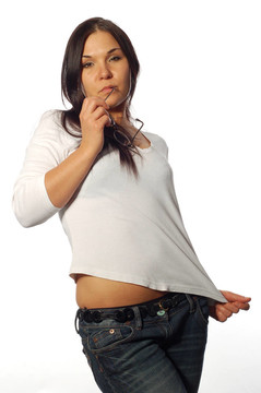 女人與筆記本