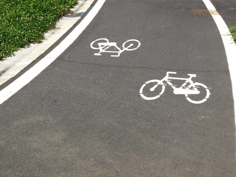 自行車(chē)車(chē)道標(biāo)志