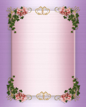 婚禮；派對(duì)邀請(qǐng)；花緣