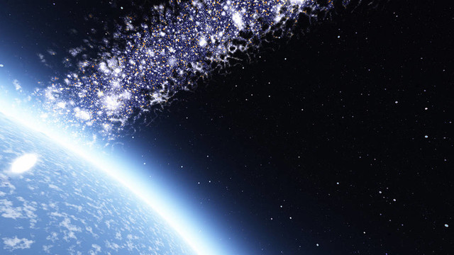 平流層的星云
