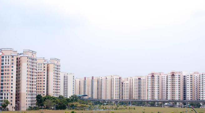 現(xiàn)代的住宅外