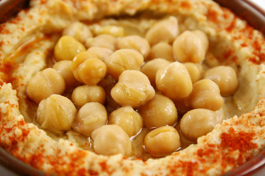 鷹嘴豆和hommus