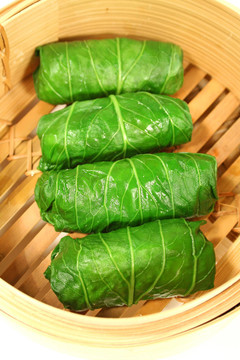 蒸亞洲白菜卷2