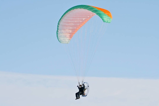 滑翔降落軟翼機