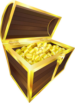 金銀寶箱插圖