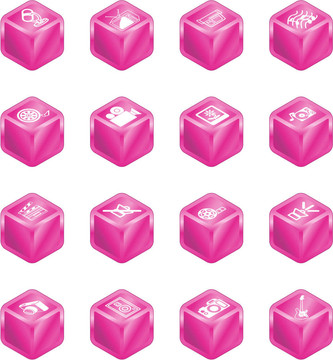 多維數(shù)據(jù)集媒體圖標(biāo)系列
