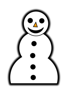 說(shuō)明雪人