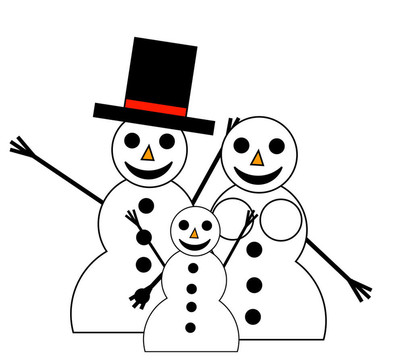 說明雪人家族