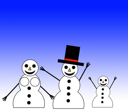 說明雪人家族