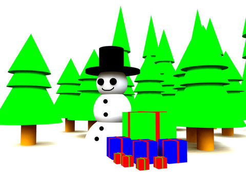雪人在Forest