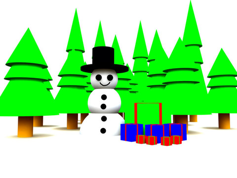 雪人在Forest
