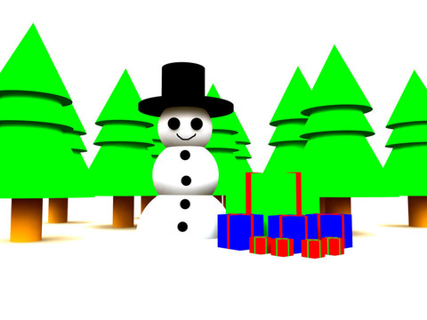 雪人在Forest