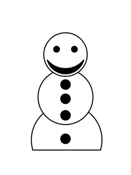 快樂(lè)的雪人