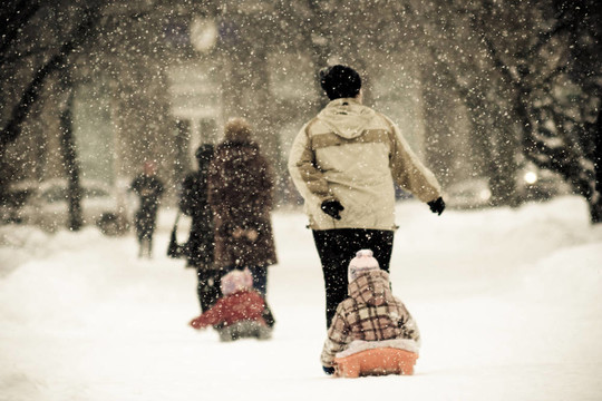 滑雪橇