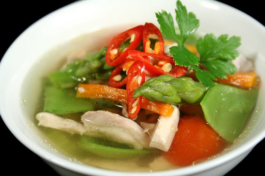 Low Carb Chicken和素菜湯2