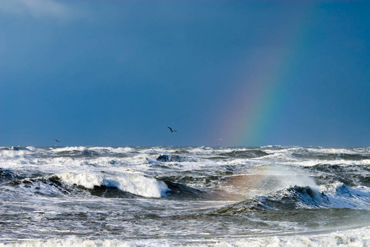 海洋和raindbow