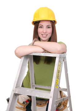 建筑工人女