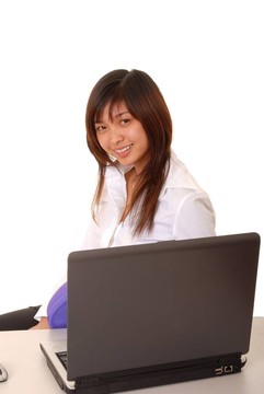 年輕的亞洲商人