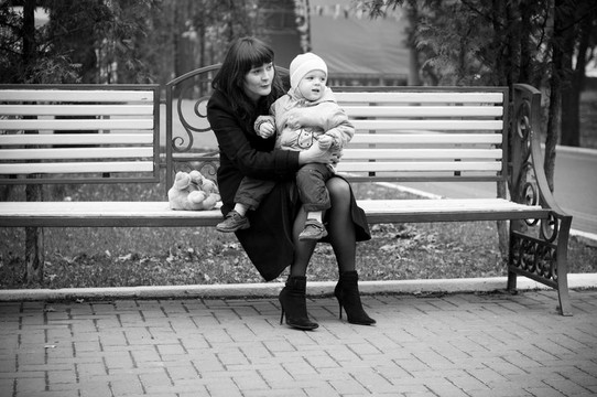 母親與嬰兒